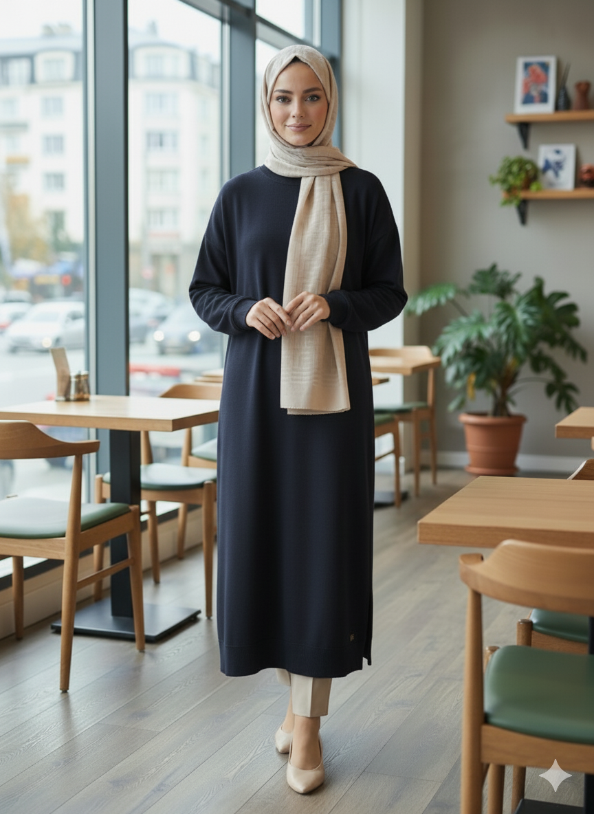 Modest Chic Tunic Look