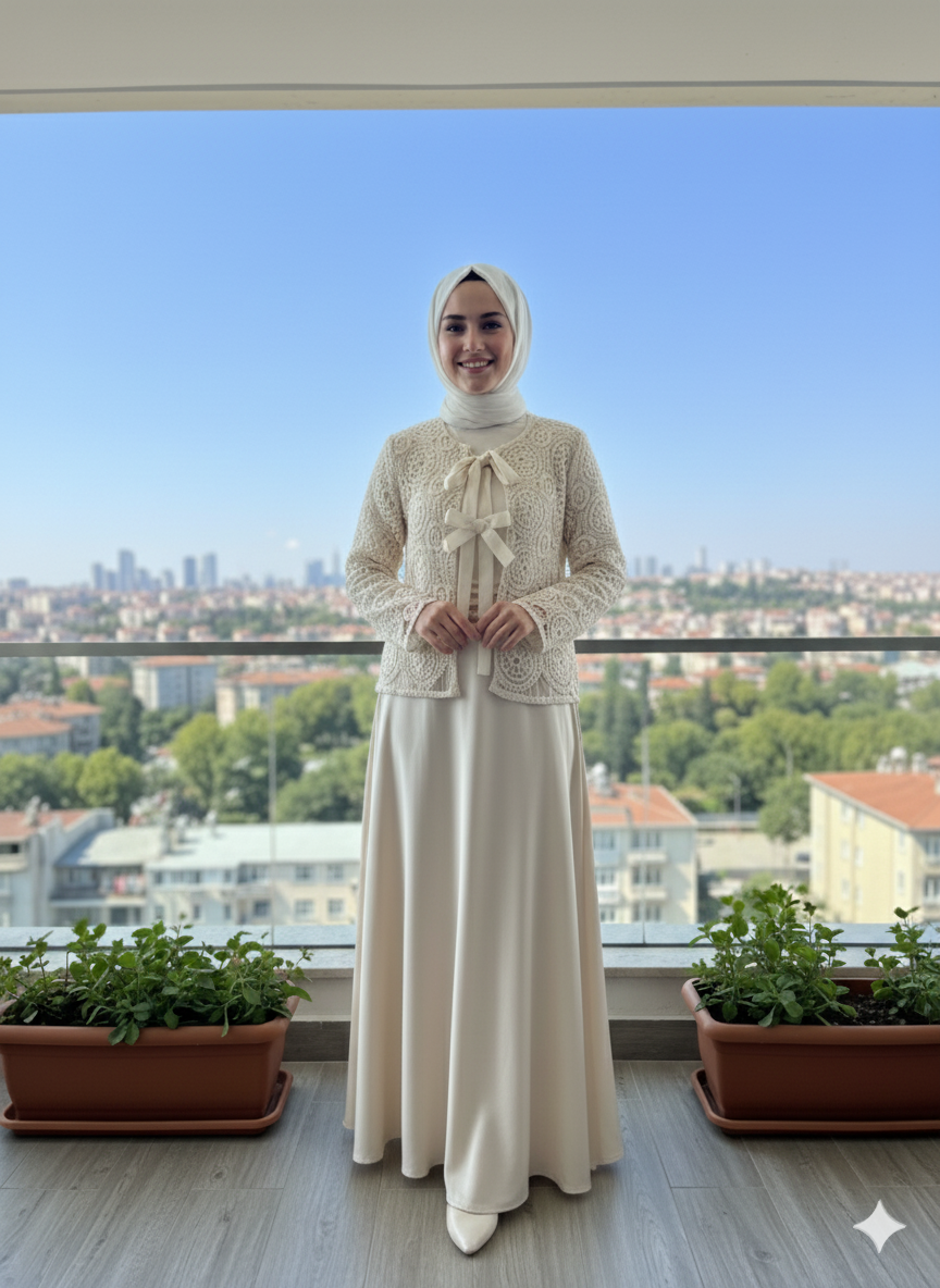 The Seraphina Bow-Tie & Skirt Ensemble