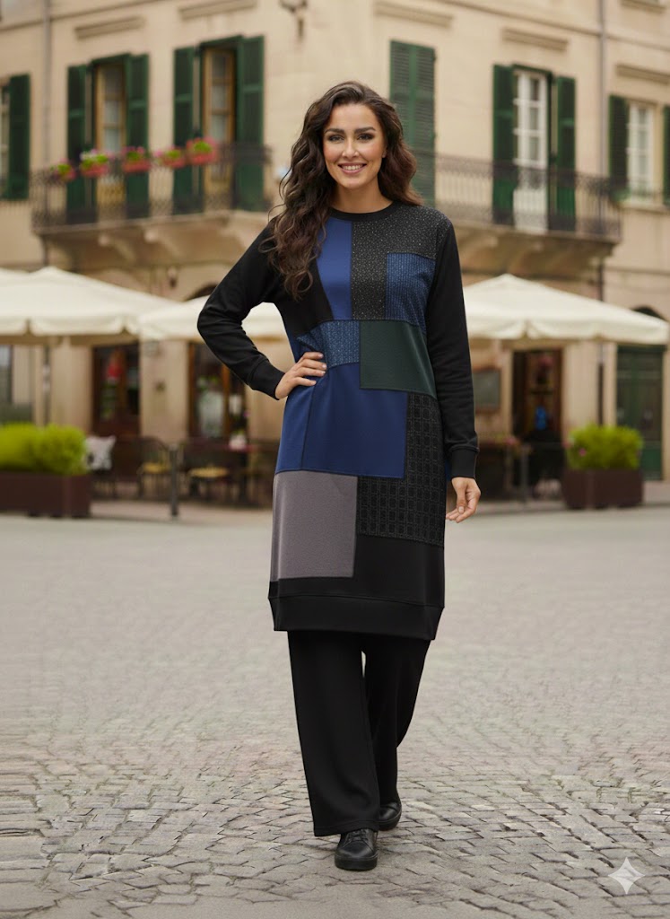 The Modern Patchwork Tunic
