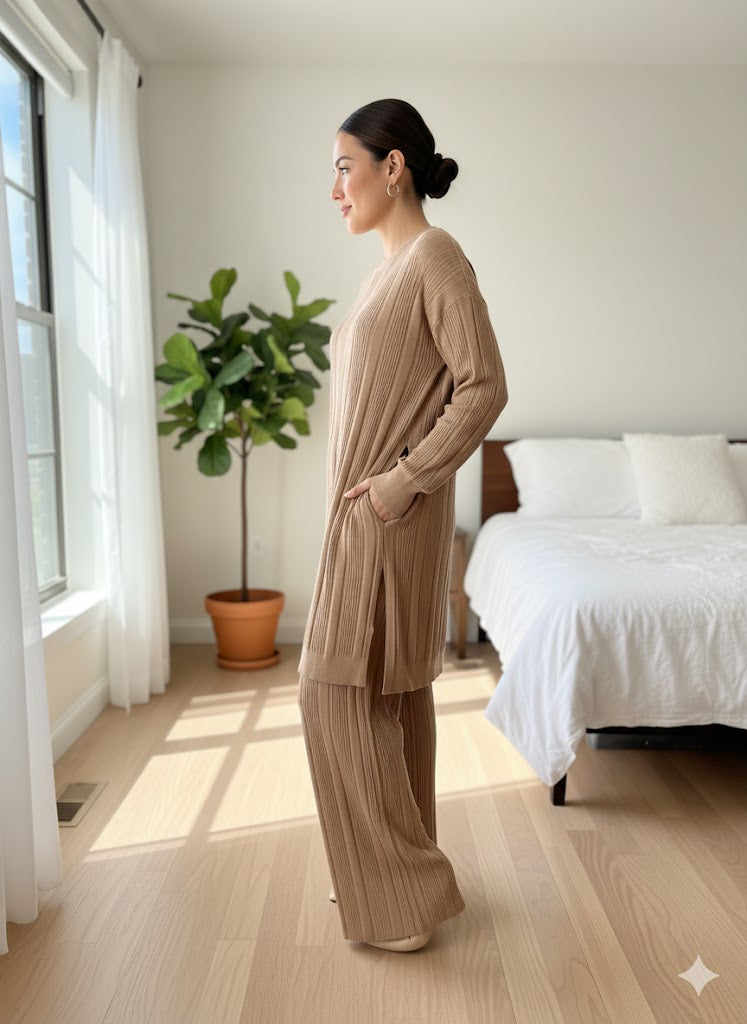 Camel Comfort Co-ord Set