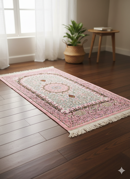 Classic Floral Medallion Prayer Mat