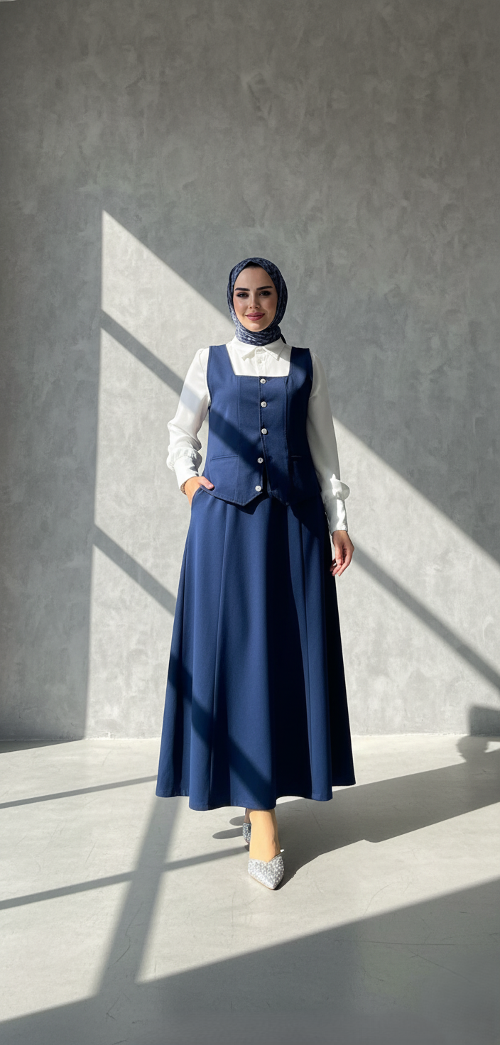 Layered Essential Modesty Dress
