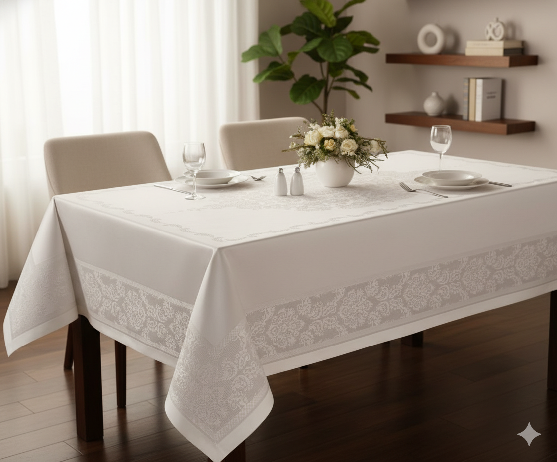 Anatolian Elegance Jacquard Tablecloth