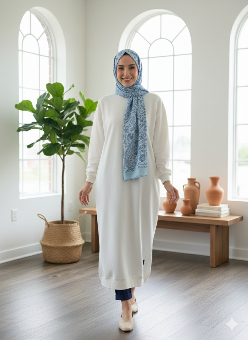 Modest Chic Tunic Look