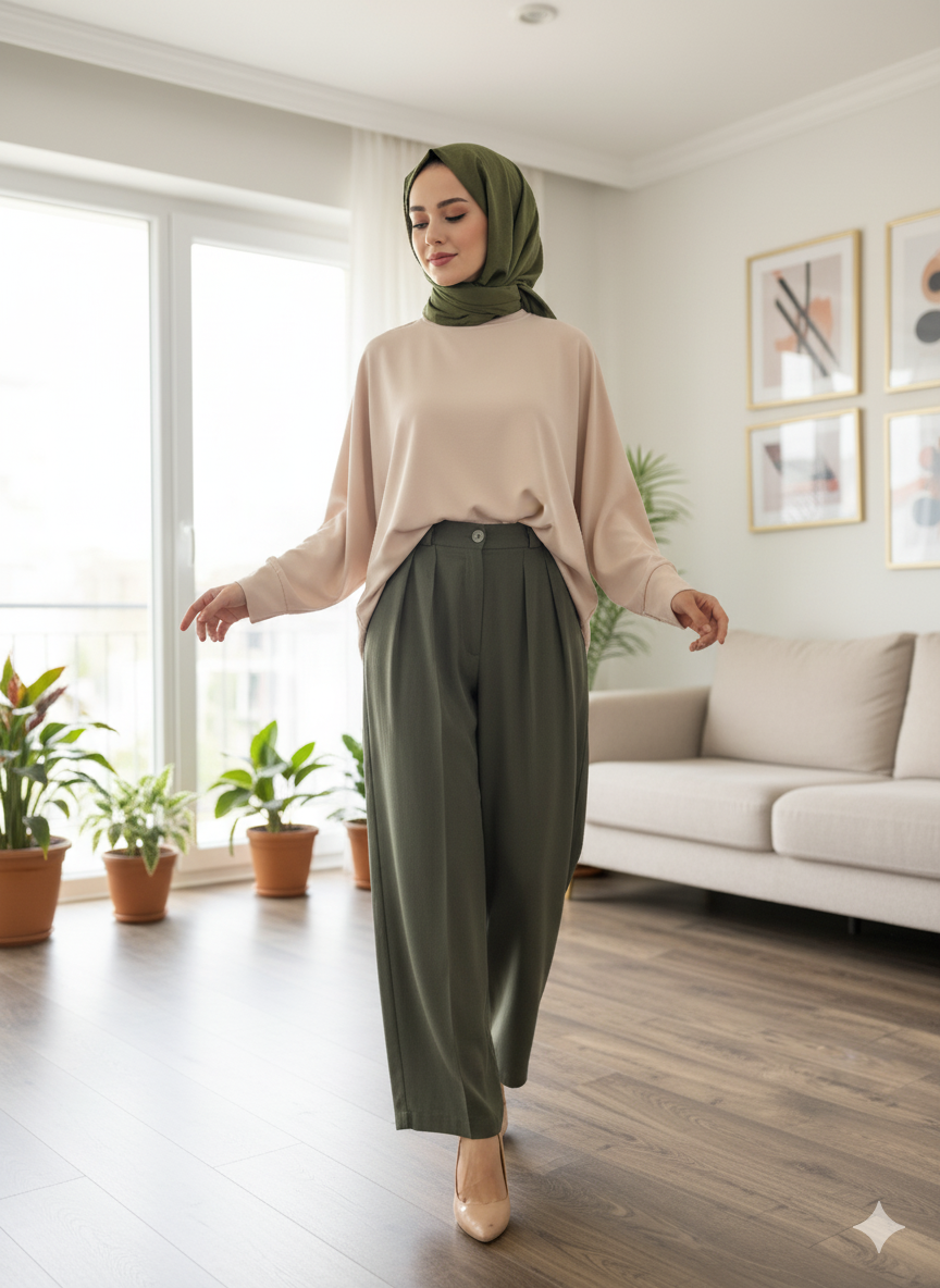 The Serene Tencel Tunic Top