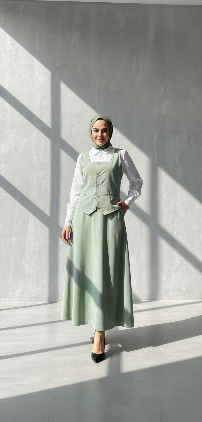 Layered Essential Modesty Dress