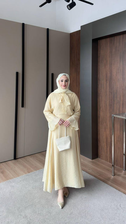 Royal Cream Brooch Blouse