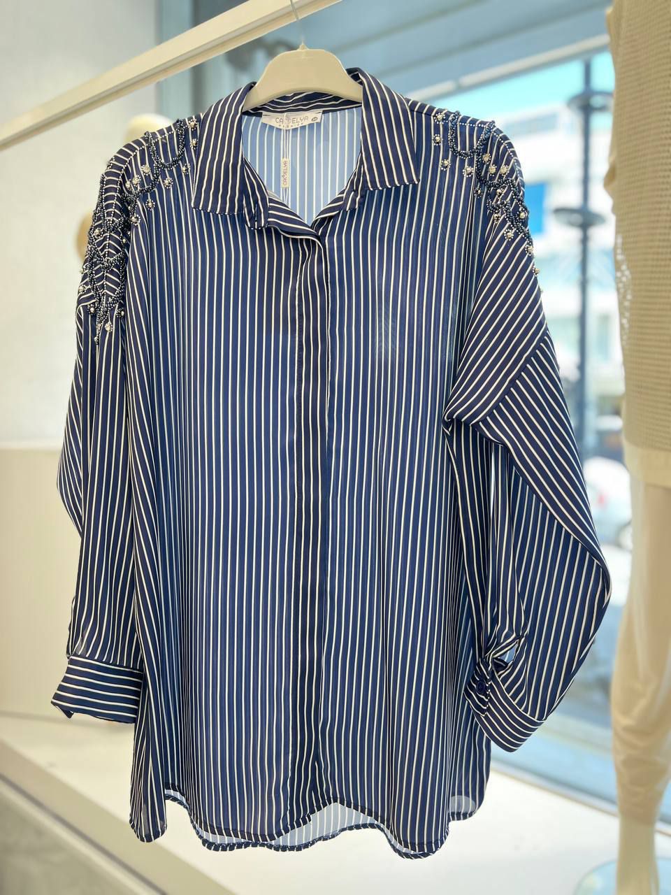 Classic Striped Blouse