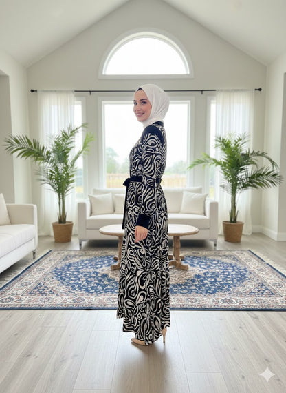 Monochrome Majesty Maxi