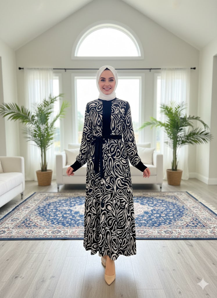 Monochrome Majesty Maxi