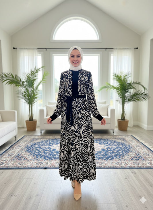 Monochrome Majesty Maxi