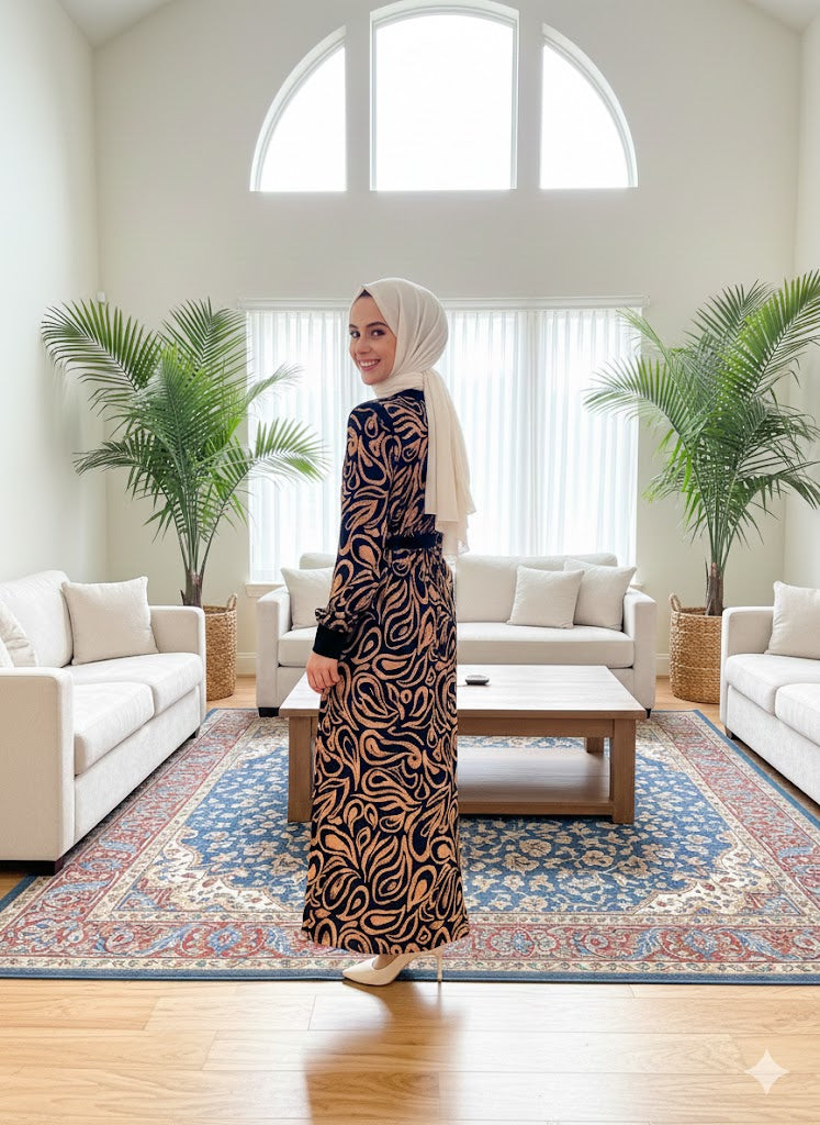 The Elegant Droplet Dress