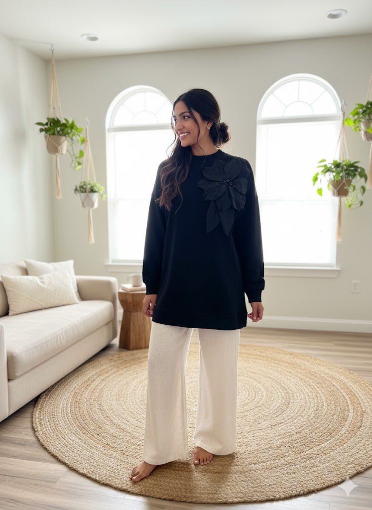 The Single Bloom Tunic