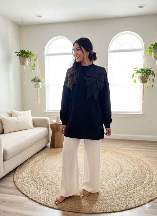 The Single Bloom Tunic